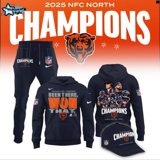 Chicago Bears 2025 NFC North Division Champions Limited Edition Shirt