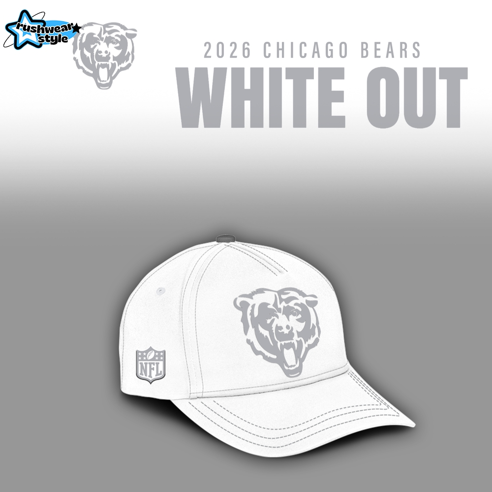 Chicago Bears 2026 White Out Limited Edition Hoodie Chicago Bears 2026 White Out Limited Edition Hoodie