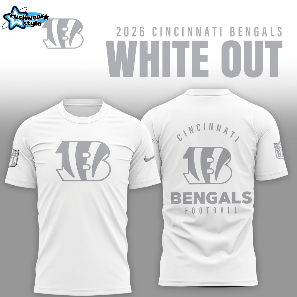 Cincinnati Bengals 2026 White Out Limited Edition Shirt Cincinnati Bengals 2026 White Out Limited Edition Shirt