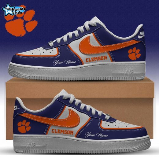 Clemson Tigers Purple NCAA Air Force 1