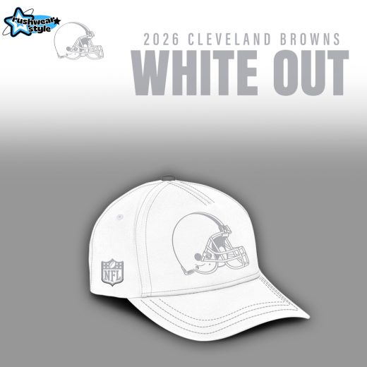 Cleveland Browns 2026 White Out Limited Edition Hoodie