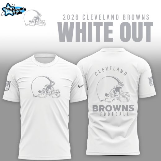 Cleveland Browns 2026 White Out Limited Edition Shirt