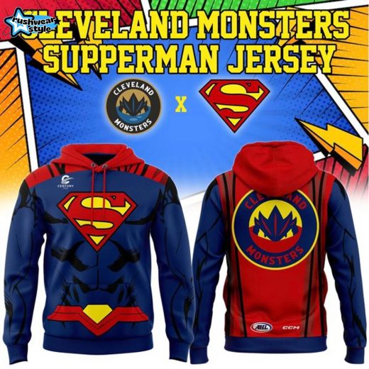 Cleveland Monsters's Superman Hoodie