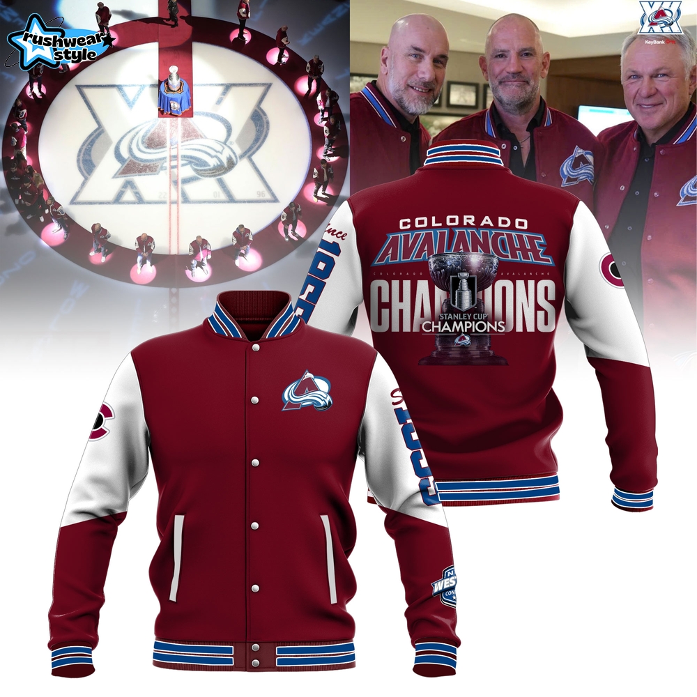 Colorado Avalanche Limited Edition Baseball Jacket Colorado Avalanche Limited Edition Baseball Jacket