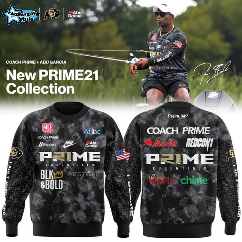 Colorado Football Coach Prime Fishing Sweatshirt Colorado Football Coach Prime Fishing Sweatshirt