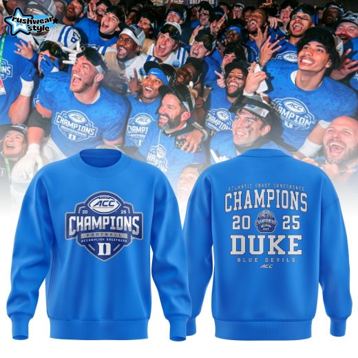 DUKE FOOTBALL – ACC CHAMPIONS 2025