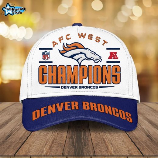 Denver Broncos 2025 AFC West Division Champions Limited Edition Cap