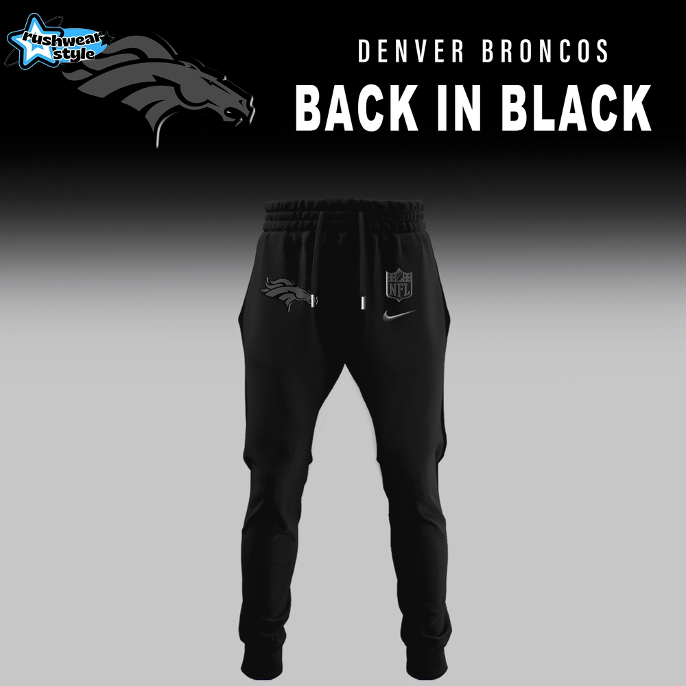 Denver Broncos 2025 Back In Black Limited Edition Shirt Denver Broncos 2025 Back In Black Limited Edition Shirt