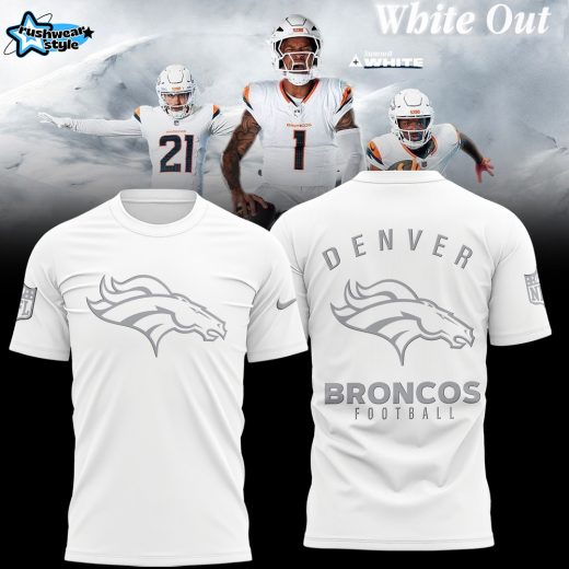 Denver Broncos 2026 White Out Limited Edition Shirt