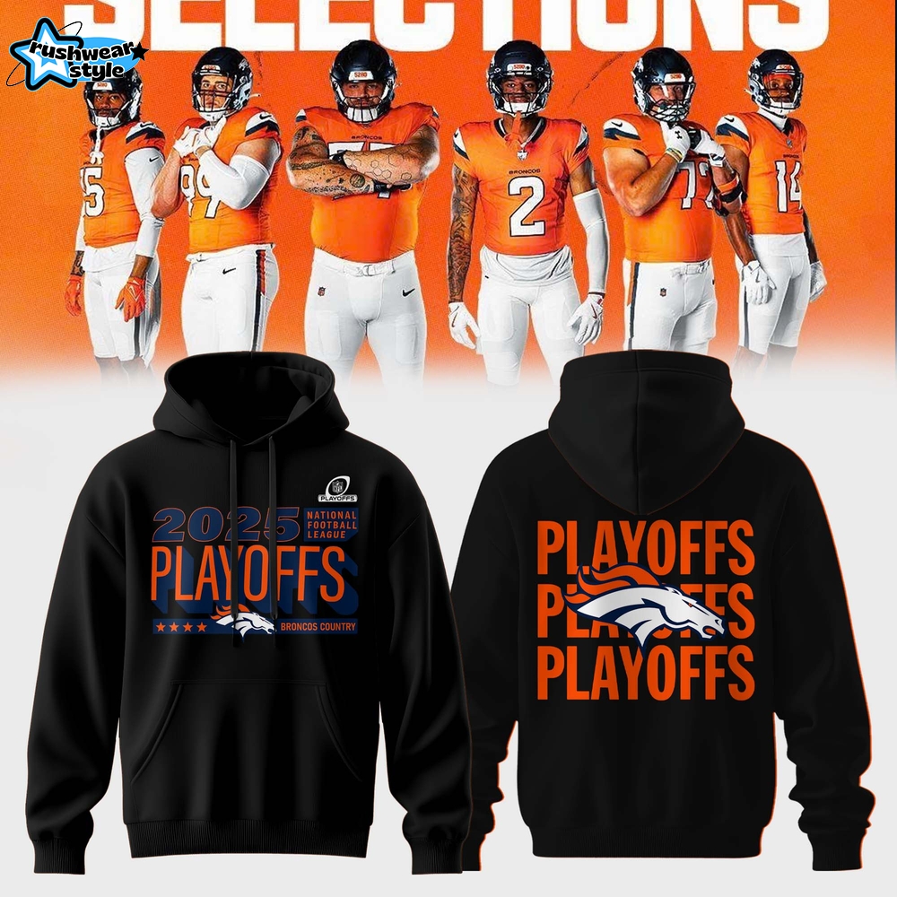 Denver Broncos Playoff Hoodie – Broncos Country 2025 Postseason Gear Denver Broncos Playoff Hoodie – Broncos Country 2025 Postseason Gear
