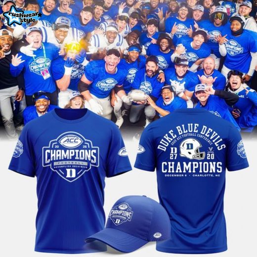 Duke Blue Devils Football Champs T-Shirt