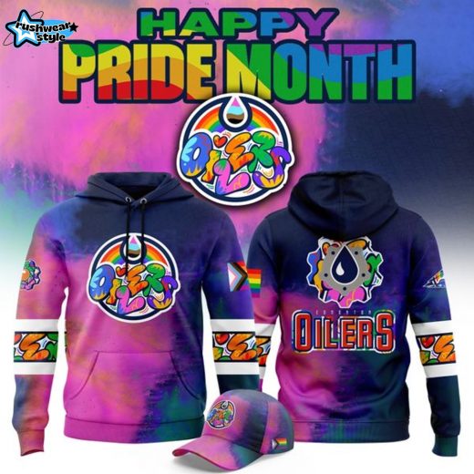 Edmonton Oilers x 2025 Pride Month Hoodie