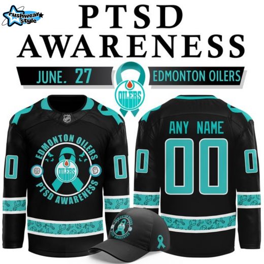Edmonton Oilers x National PTSD Awareness Day Jersey