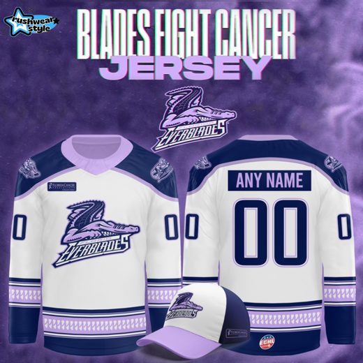 Florida Everblades Fights Cancer Jersey