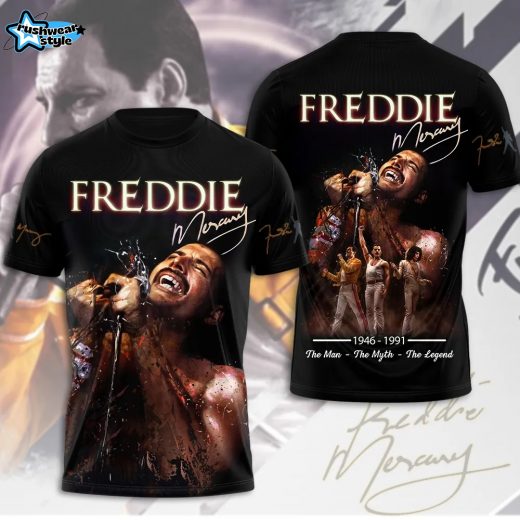 Freddie Mercury 3D Apparel