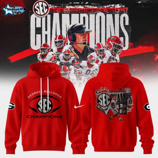 Georgia Bulldogs Football – 2025 SEC FOOTBALL Hoodie
