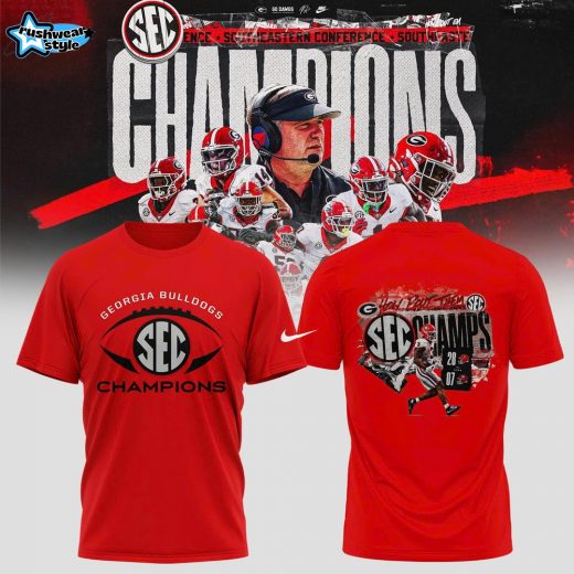 Georgia Bulldogs Football – 2025 SEC FOOTBALL Tshirt