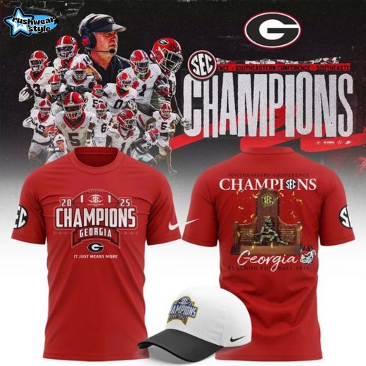 Georgia Football Champs T-Shirt (Red)