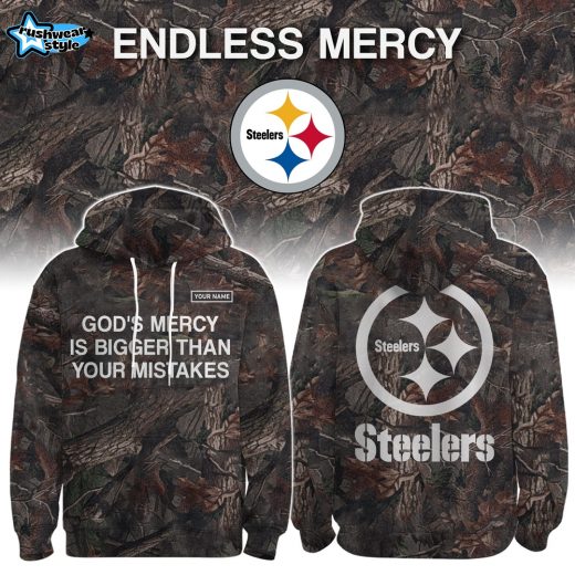 God’s Mercy Over Mistakes Steelers Faith Camo Hoodie