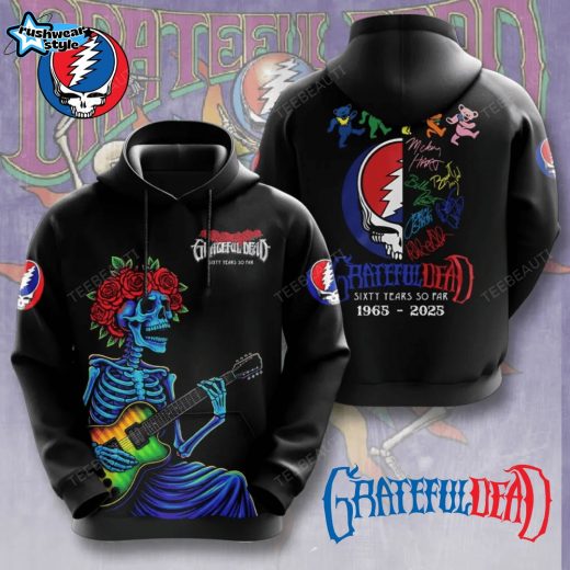 Grateful Dead sixty years so far Lover Hoodie