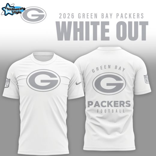 Green Bay Packers 2026 White Out Limited Edition Shirt