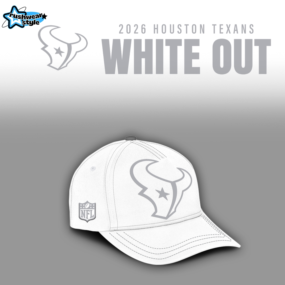 Houston Texans 2026 White Out Limited Edition Hoodie Houston Texans 2026 White Out Limited Edition Hoodie