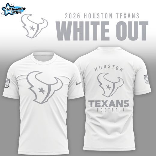 Houston Texans 2026 White Out Limited Edition Shirt