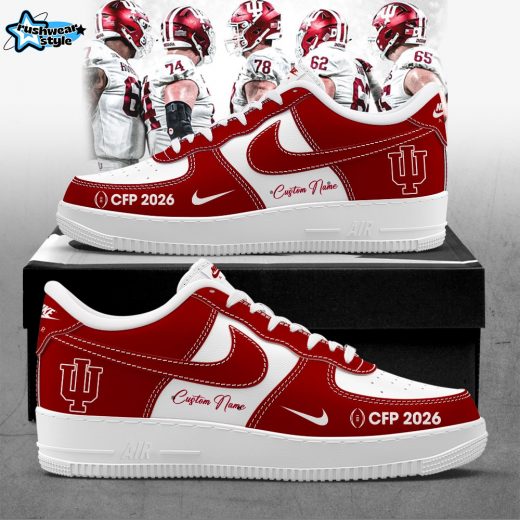 Indiana 2026 CFP Custom Name Shoes AF