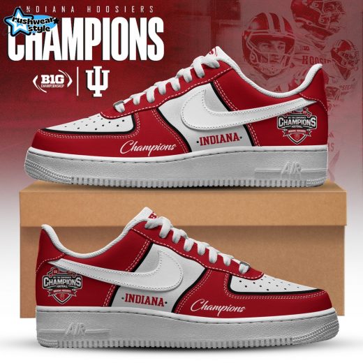 Indiana Hoosiers Champions Air Force 1 Limited Edition