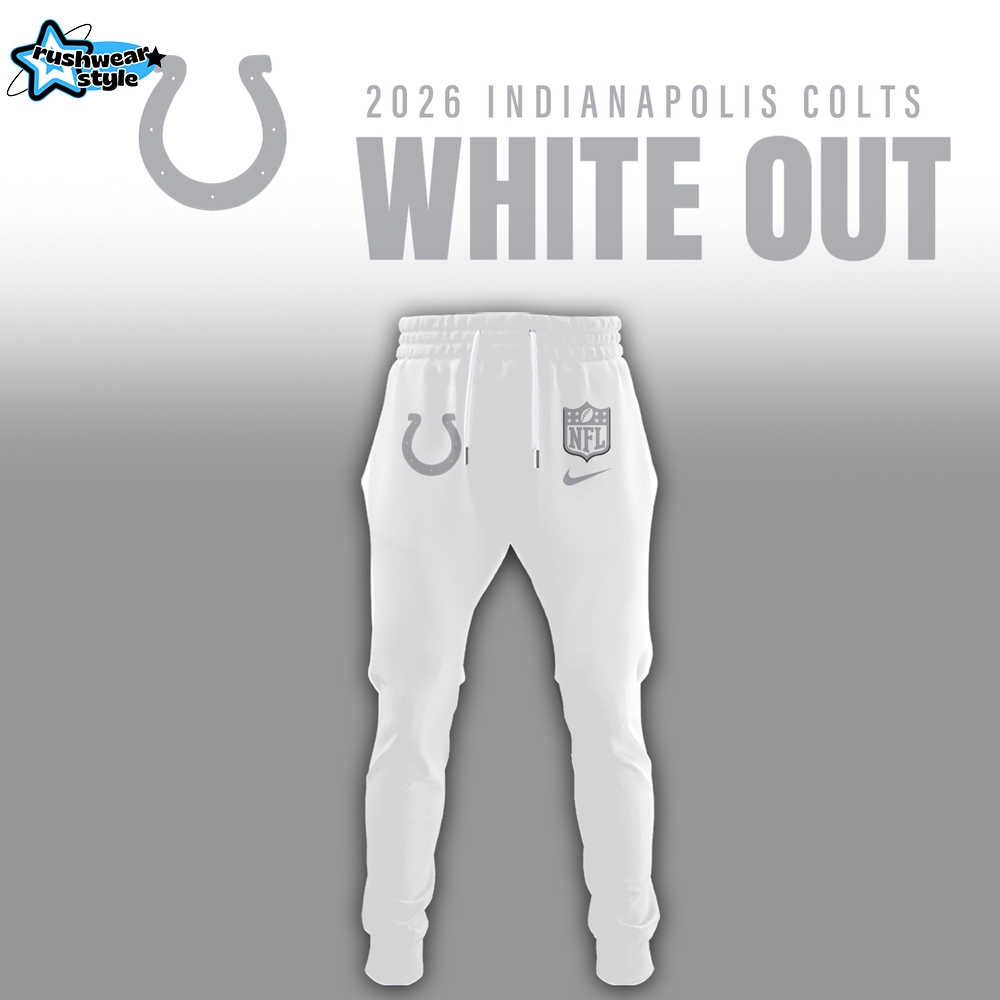 Indianapolis Colts 2026 White Out Limited Edition Shirt Indianapolis Colts 2026 White Out Limited Edition Shirt