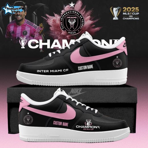 Inter Miami CF 2025 MLS Cup Champions AF1 Sneaker