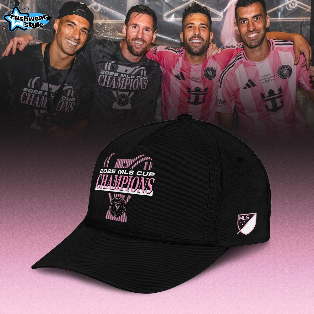 Inter Miami CF 2025 MLS Cup Champions Bomber Jacket Inter Miami CF 2025 MLS Cup Champions Bomber Jacket