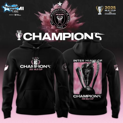 Inter Miami CF 2025 MLS Cup Champions Limited Hoodie