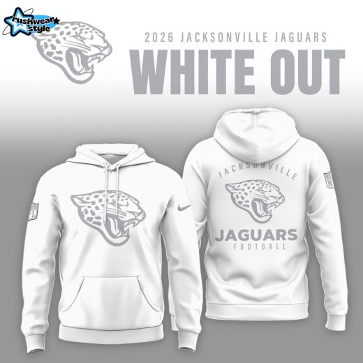 Jacksonville Jaguars 2026 White Out Limited Edition Hoodie