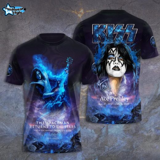 KISS x Ace Frehley 3D Apparel