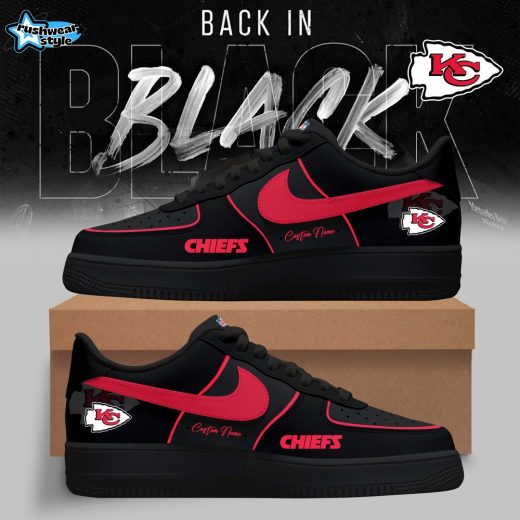 Kansas City Chiefs – 2025 Back In Black Limited Edition AF1