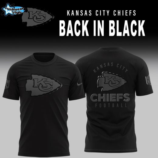 Kansas City Chiefs 2025 Back In Black Limited Edition Shirt