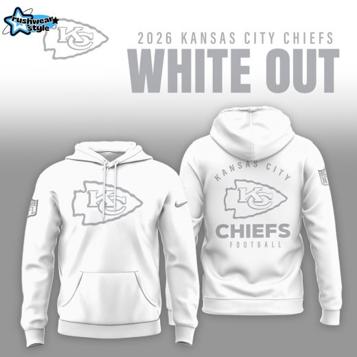 Kansas City Chiefs 2026 White Out Limited Edition Hoodie