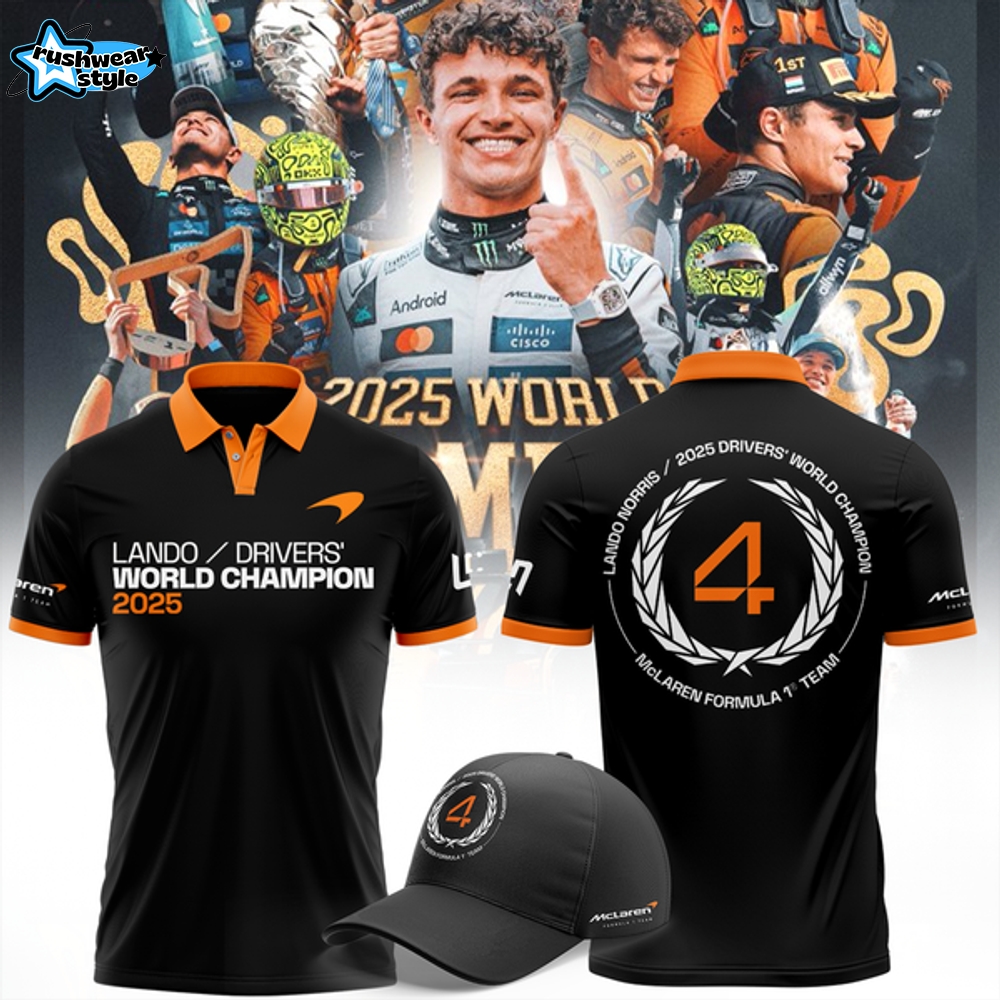 Lando Norris 2025 Drivers’ World Champion Polo Lando Norris 2025 Drivers’ World Champion Polo