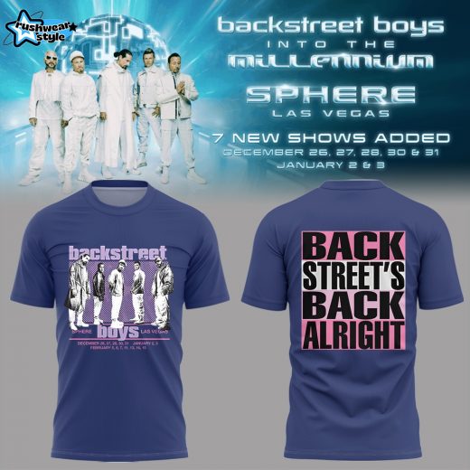 Limited Edition Backstreet’s Back Into the Millennium Shirt