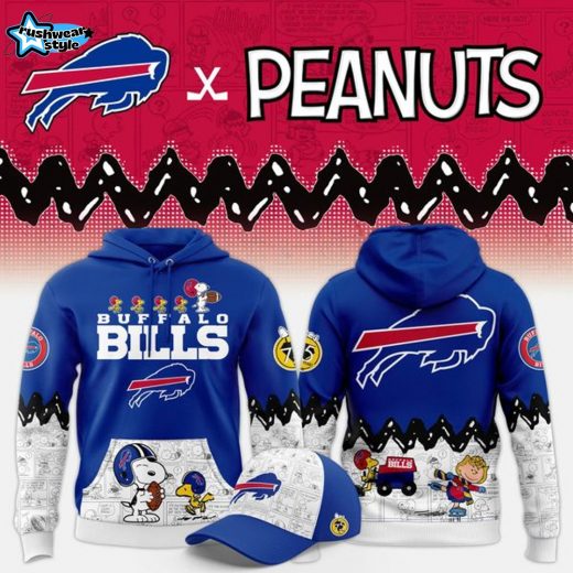 Limited Edition Buffalo Bills '' Peanuts Night '' Snoopy Hoodie