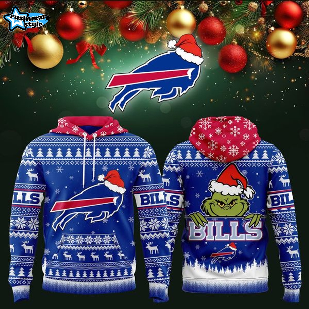 Limited Edition Buffalo Bills x Christmas Special Hoodie Limited Edition Buffalo Bills x Christmas Special Hoodie