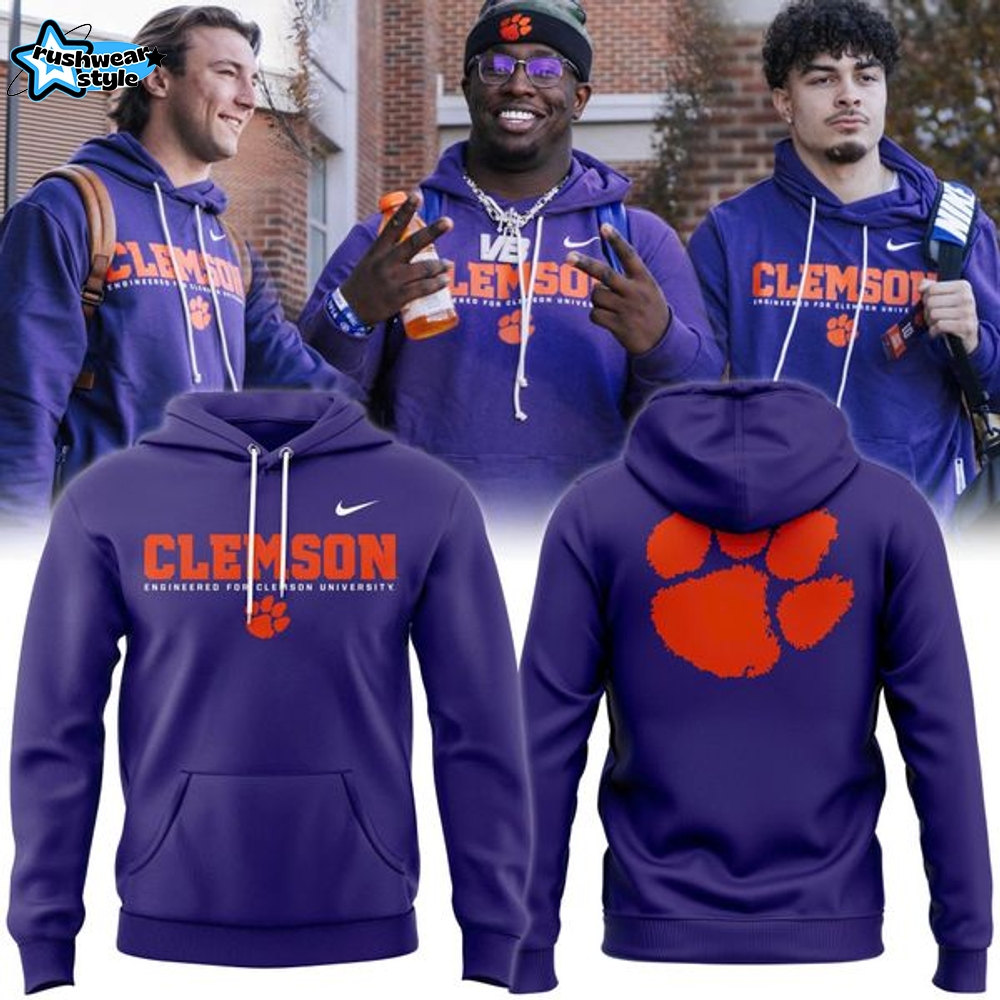 Limited Edition Clemson Tigers Football 2025-2026 New Hoodie Limited Edition Clemson Tigers Football 2025-2026 New Hoodie