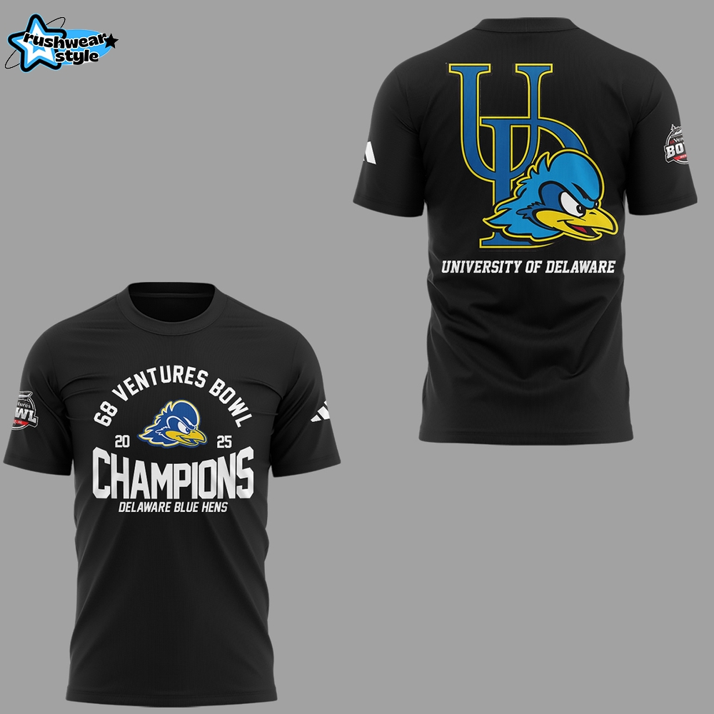 Limited Edition Delaware 68 Ventures Bowl Champions Shirt Limited Edition Delaware 68 Ventures Bowl Champions Shirt