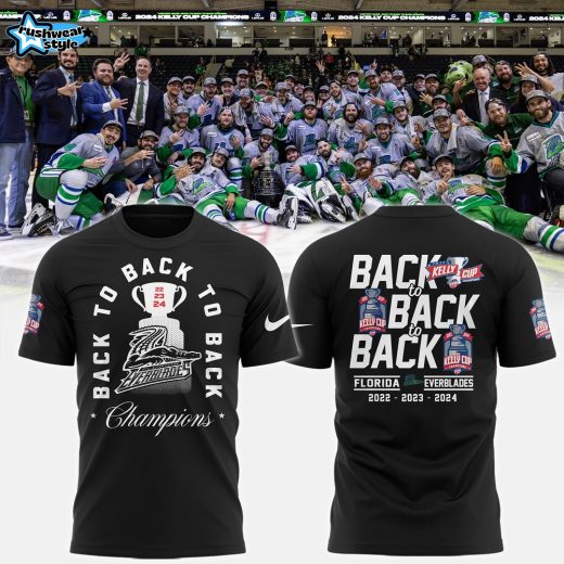 Limited Edition Florida Everblades Champions Tee