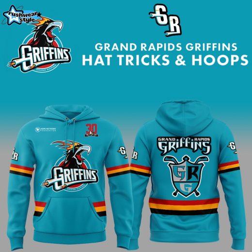 Limited Edition Griffins Hat Tricks & Hoops Hoodie