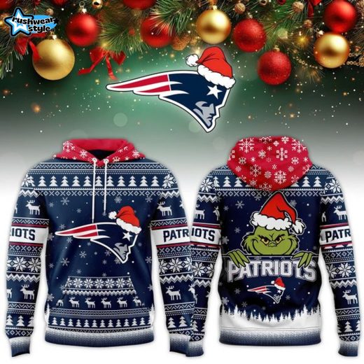 Limited Edition New England Patriots x Christmas Special Hoodie