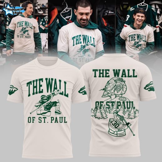 Limited Edition The Wall of ST.Paul – Minnesota Wild Shirt