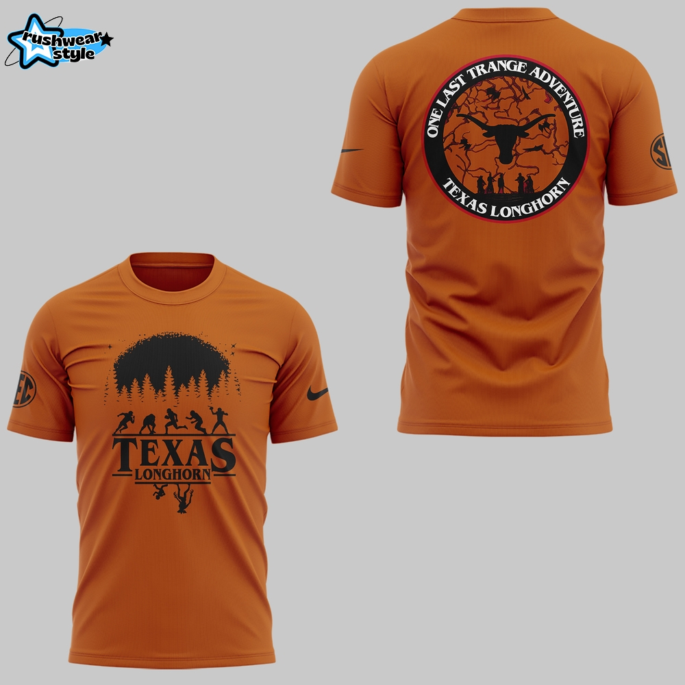Limited Editon Longhorn x Stranger Things TShirt Limited Editon Longhorn x Stranger Things TShirt