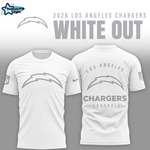 Los Angeles Chargers 2026 White Out Limited Edition Shirt